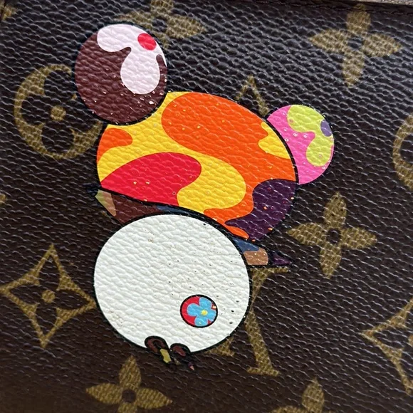Louis Vuitton monogram murakami panda zippy wallet compact - Picture 5 of 15